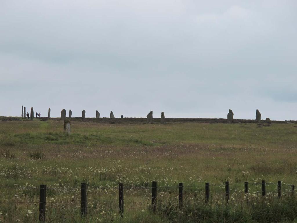 Northern Scotland Voyage to Orkney and Shetland Isles - Standing stones of Ring of Brodgar, West Orkney photo copyright Paul and Sheryl Shard http://www.distantshores.ca/ taken at  and featuring the  class