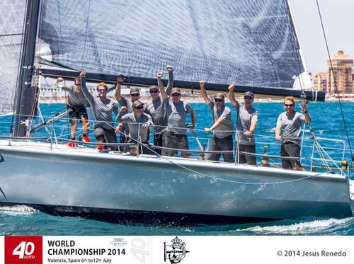 2014 Soto 40 World Championship - Ngoni victorious ©  Jesus Renedo http://www.sailingstock.com