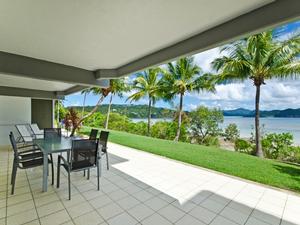 You will LOVE the unique position of Frangipani 004 - ground floor directly opposite the beach! photo copyright Kristie Kaighin http://www.whitsundayholidays.com.au taken at  and featuring the  class