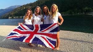 Team Vose celebrate Gold (GBR flag) photo copyright Fabio Franceschi taken at  and featuring the  class