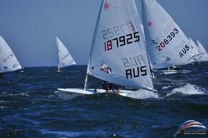 2014 Laser Radial World Championship - Day 2 photo copyright  SailingNet taken at  and featuring the  class