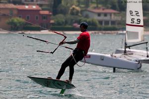 Cat and Board mo. - Foiling Week 2014 photo copyright  Martina Orsini taken at  and featuring the  class