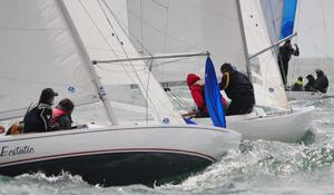 2014 Dragon Edinburgh Cup, Day 4 photo copyright Rupert Holmes taken at  and featuring the  class