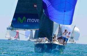 Movistar en route to another inshore race win - 2014 ORC European Championship photo copyright Jose Jordan taken at  and featuring the  class