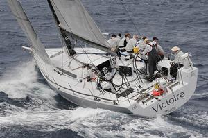 Victoire is primed to win the race overall. photo copyright Ian Mainsbridge www.all2easy.com taken at  and featuring the  class