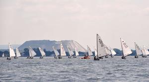 2014 OK Dinghy European Championship Day 1 photo copyright Ania Pawlaczyk taken at  and featuring the  class