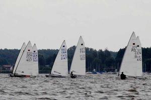 2014 OK Dinghy European Championship Day 3 photo copyright Burt taken at  and featuring the  class