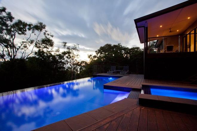 Enjoy the private pool that Infinity offers... perfect position to take in the daily sunset © Kristie Kaighin http://www.whitsundayholidays.com.au