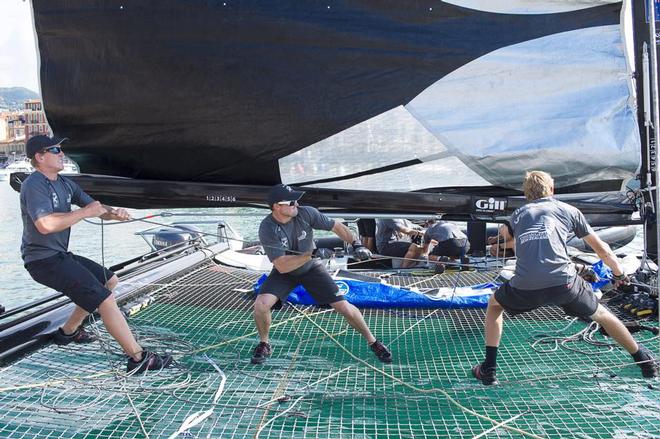  - Practice day of the Extreme Sailing Series Regatta in Nice © Chris Cameron/ETNZ http://www.chriscameron.co.nz