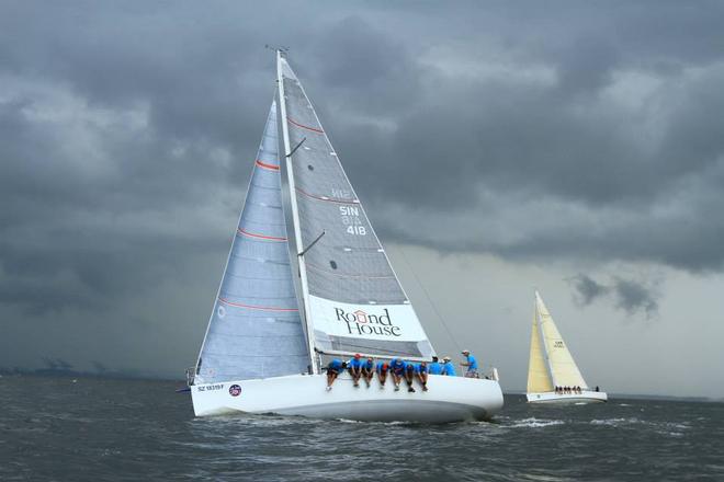 Storm incoming! - 17th SMU-RM Western Circuit Sailing Regatta © Howie Choo