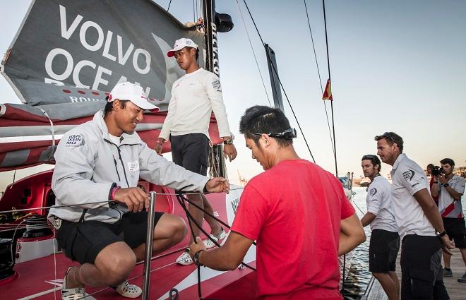  Volvo Ocean Race 2014-15 Leg 0. ©  Ainhoa Sanchez/Volvo Ocean Race