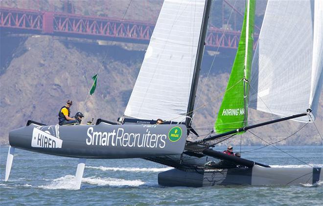 Jerome Ternynck's Extreme 40 Smartrecruiters in the Multihull Class ©  Rolex/Daniel Forster http://www.regattanews.com