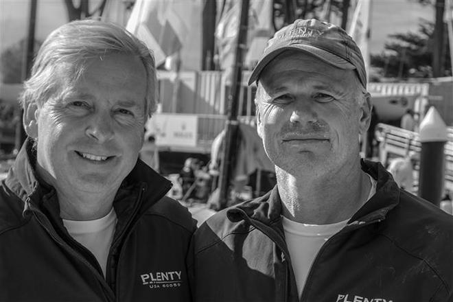 Plenty (USA), Alex Roepers (Owner) and Terry Hutchinson (Tactician) ©  Rolex/Daniel Forster http://www.regattanews.com