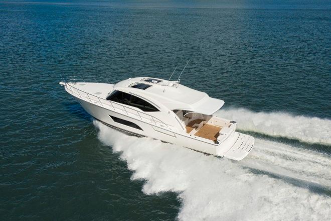 The very versatile 565 SUV is the best of both worlds - the cruising entertainer's or avid angler's dream.<br />
 © Riviera . http://www.riviera.com.au