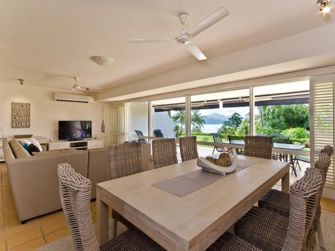 Bella Vista East 1 offers a spacious open plan design and beautiful furnishings... Plus it's ground Floor! © Kristie Kaighin http://www.whitsundayholidays.com.au