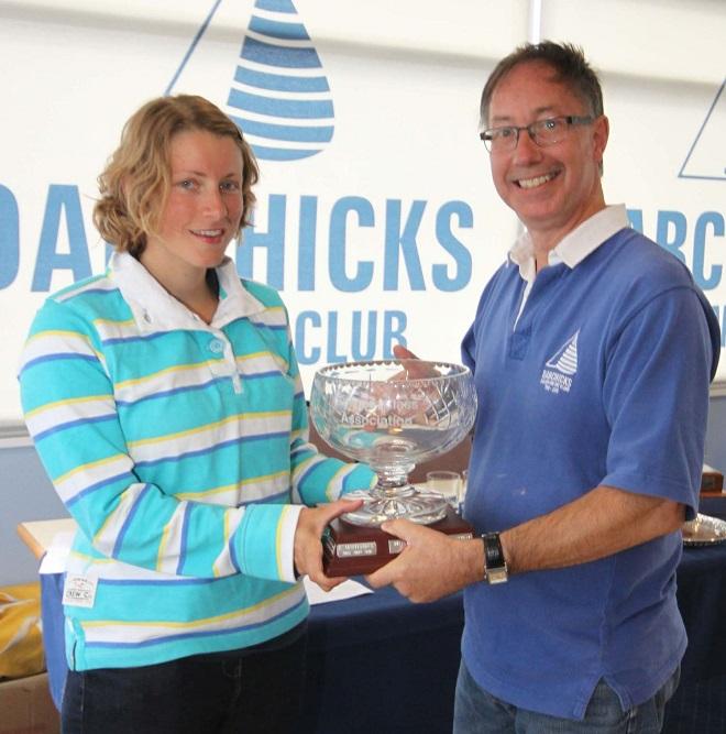 Mandy Horton – 2nd overall and Ladies’ Champion - Europe Class UK Nationals 2014 © Tony Mapplebeck