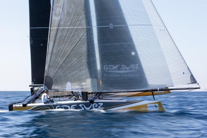 GDF Suez at pace - GC 32 The Great Cup Marseille One Design 2014 © Sander van der Borch/The Great Cup
