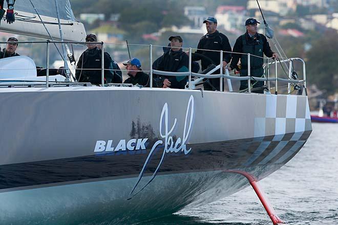 Black Jack - Peter Harburg - Land Rover Sydney Gold Coast Yacht Race 2014 © Howard Wright http://www.imagephoto.com.au
