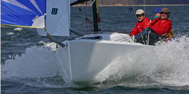 J-70 combines trailerability, one design racing and high performance sailing © SW