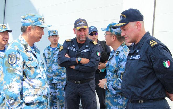 The Chinese Navy has warships conducting counter-piracy operations within the Horn Africa in order to ensure the freedom of navigation and safety of maritime trade in the area. © EU Naval Force Media and Public Information Office http://eunavfor.eu/