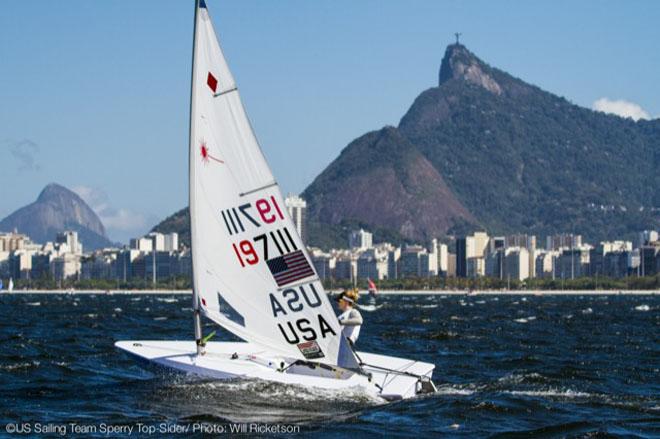 Paige Railey, Laser Radial, US Sailing Team Sperry Top-Sider - 2014 Aquece Rio © Will Ricketson / US Sailing Team http://home.ussailing.org/