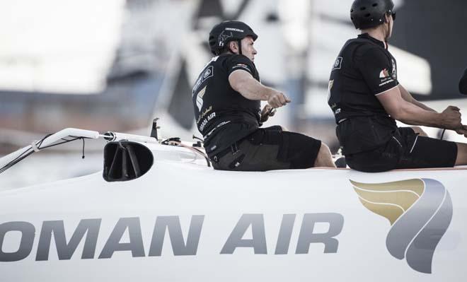2014 Extreme Sailing Series, Act 6 - Onboard Oman Air © Lloyd Images/Extreme Sailing Series