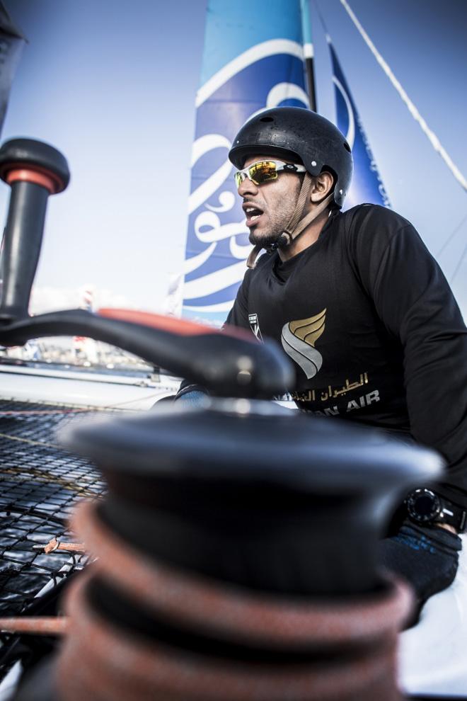 2014 Extreme Sailing Series, Act 6 - Onboard Oman Air in Istanbul © Lloyd Images/Extreme Sailing Series