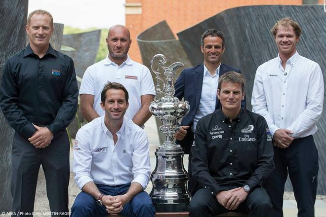 35th Americas Cup, Skippers presentation press conference, London (UK),  © ACEA /Gilles Martin-Raget