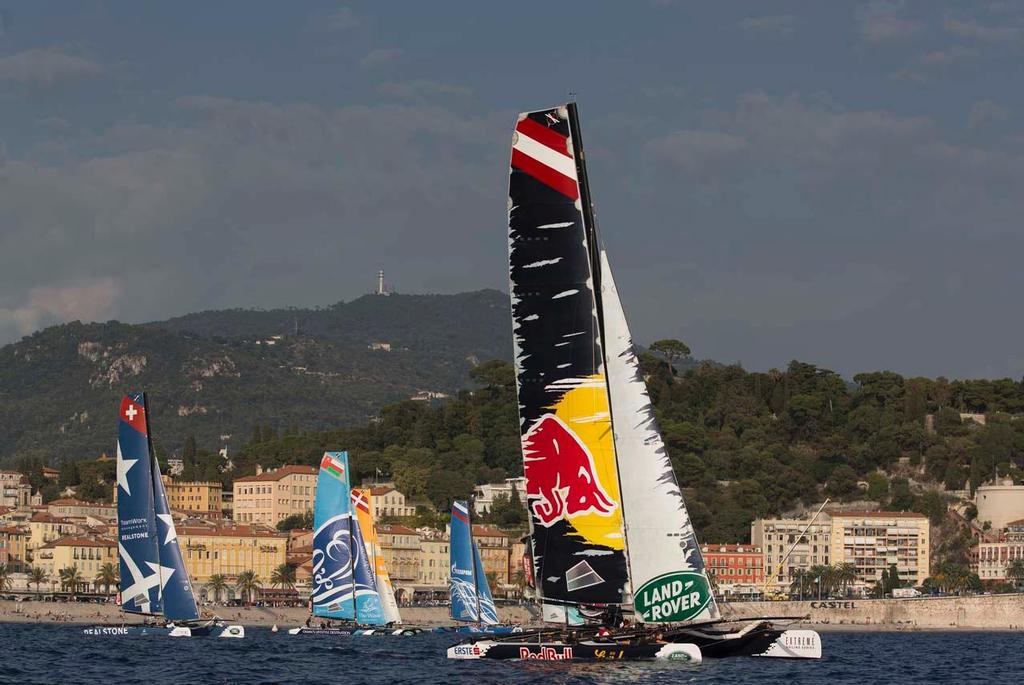 Extreme Sailing Series 2014, Act 7, Nice, France - Day 2 photo copyright Lloyd Images/Extreme Sailing Series taken at  and featuring the  class
