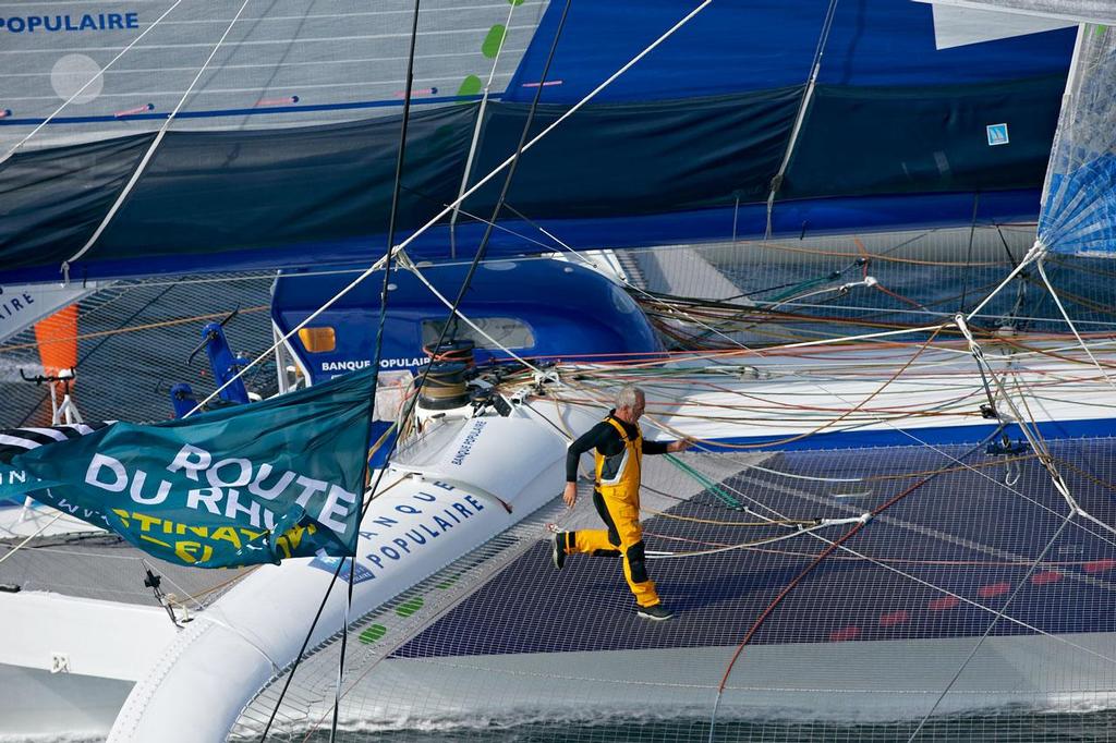2014 Route du Rhum - Loick Peyron - Banque Populaire VII photo copyright  T. Martinez / BPCE taken at  and featuring the  class
