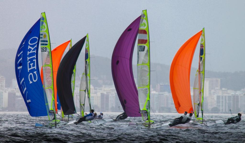 49er - Aqueece Rio – International Sailing Regatta 2014 photo copyright ISAF  taken at  and featuring the  class