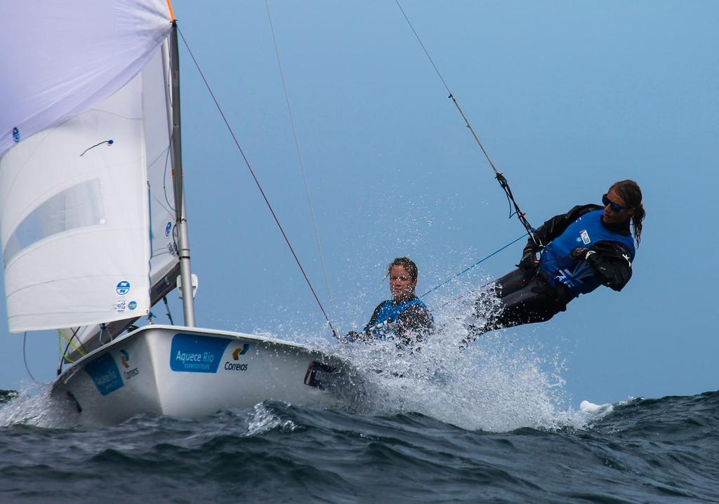 470 - Aqueece Rio – International Sailing Regatta 2014 photo copyright ISAF  taken at  and featuring the  class