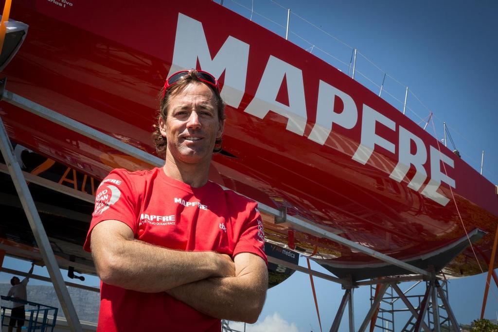 Iker Martinez, Mapfre - Cape Town, South Africa, 2014-15 Volvo Ocean Race ©  María Muiña / MAPFRE