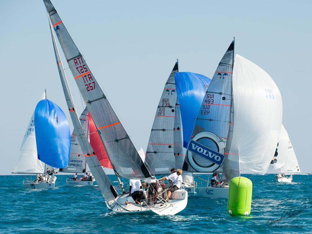 ITA 257 - FIVE for fighting 3 - Platu 25 Worlds 2014 in Antibes, France. photo copyright Gérard Chauvel taken at  and featuring the  class