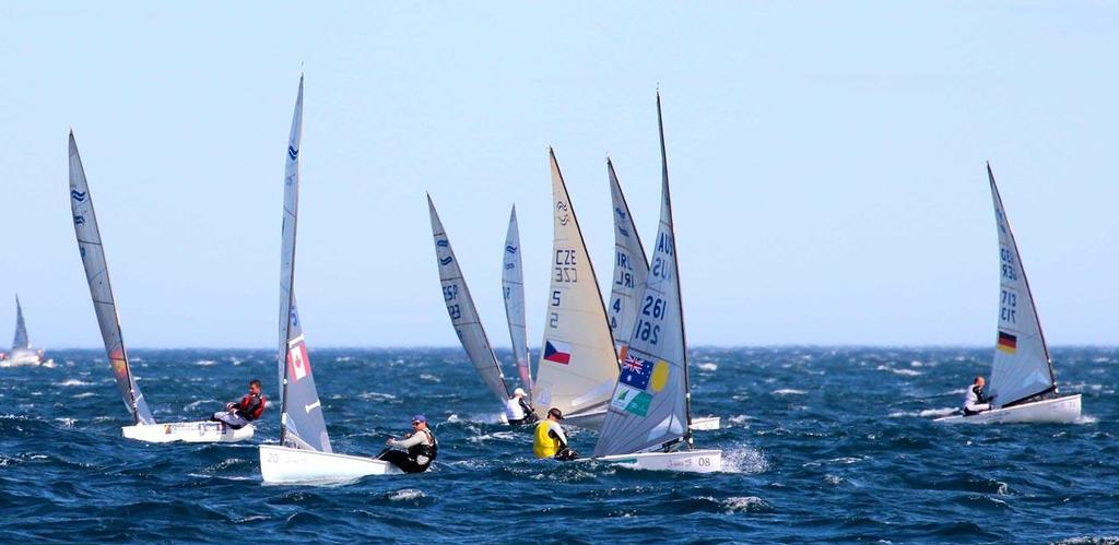 2014 ISAF Sailing World Championship, Santander - Finn ©  Robert Deaves