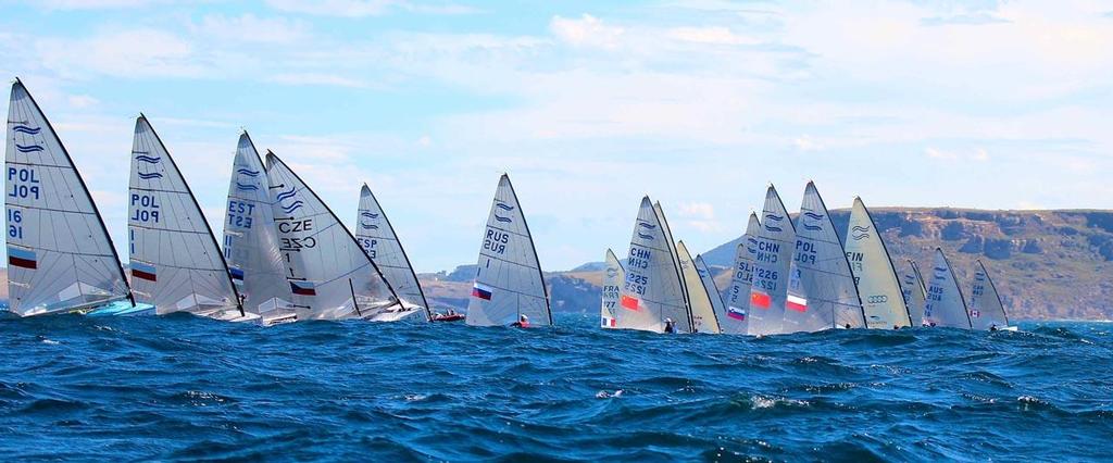 2014 ISAF Sailing World Championship, Santander - Finn ©  Robert Deaves
