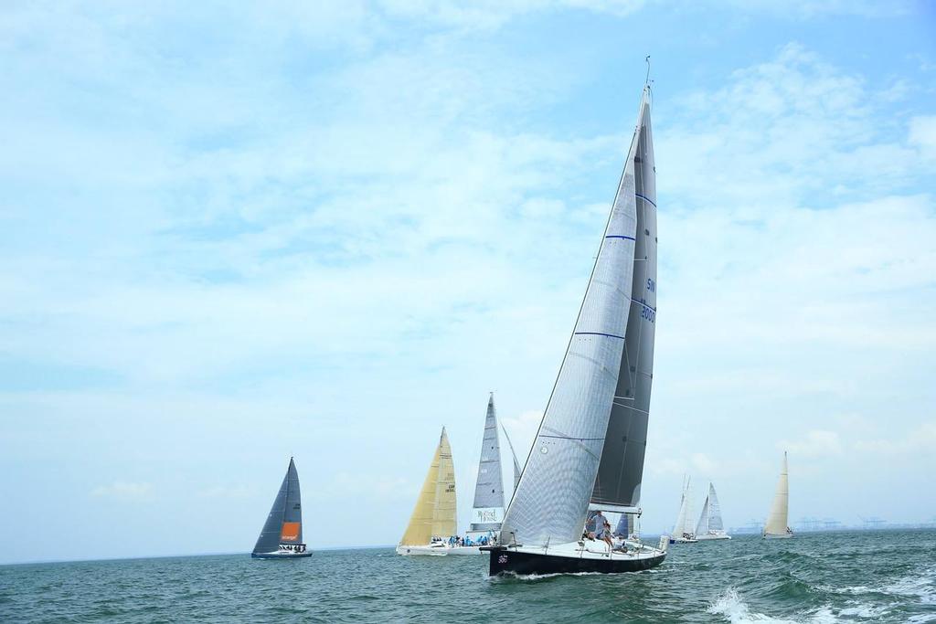 Start of the SMU President's Cup Passage Race - 17th SMU-RM Western Circuit Sailing Regatta © Howie Choo