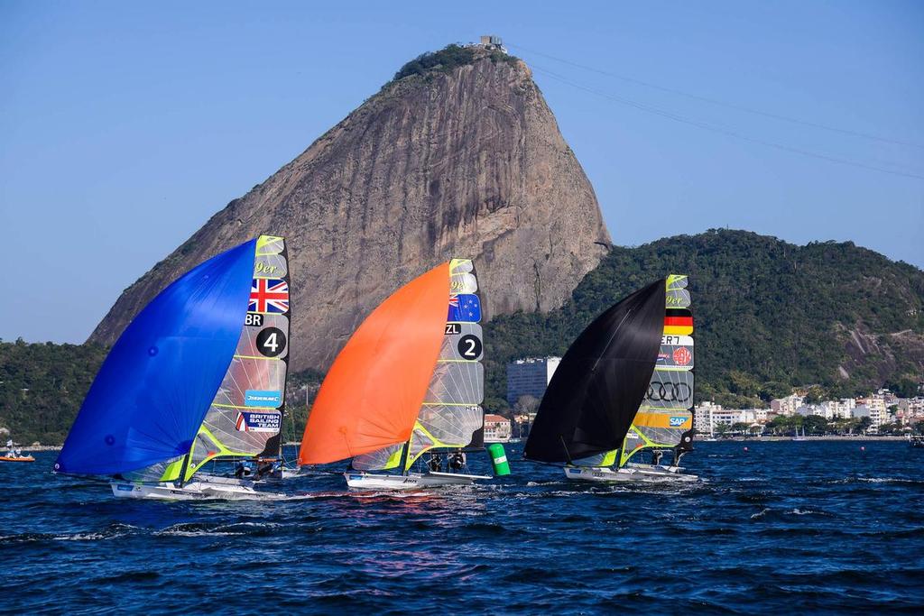 49erFX - Day 7 - Aqueece Rio – International Sailing Regatta 2014 photo copyright ISAF  taken at  and featuring the  class