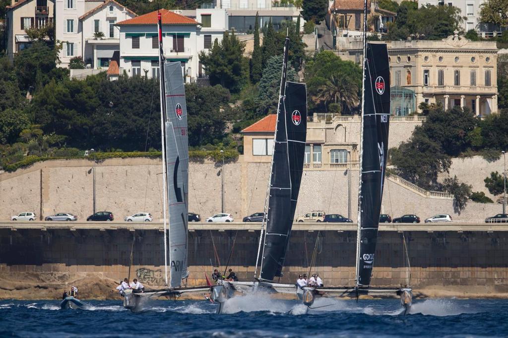 GC32s race in the 2014 Marseille One Design photo copyright Sander van der Borch http://www.sandervanderborch.com taken at  and featuring the  class