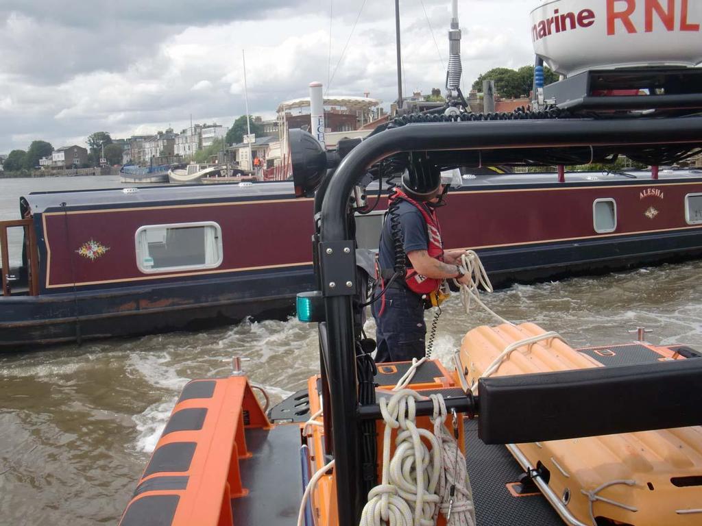 Chiswick assist Alesha 6 photo copyright RNLI / Chiswick taken at  and featuring the  class