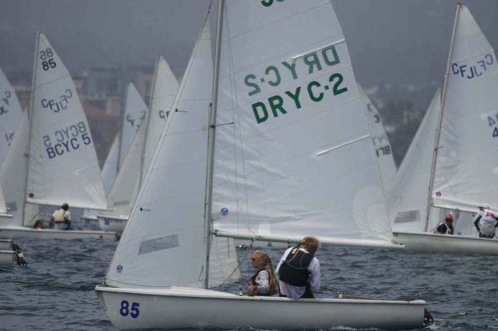 Racing was close in at CFJ Nationals - CFJ Nationals photo copyright Virginia Howard taken at  and featuring the  class