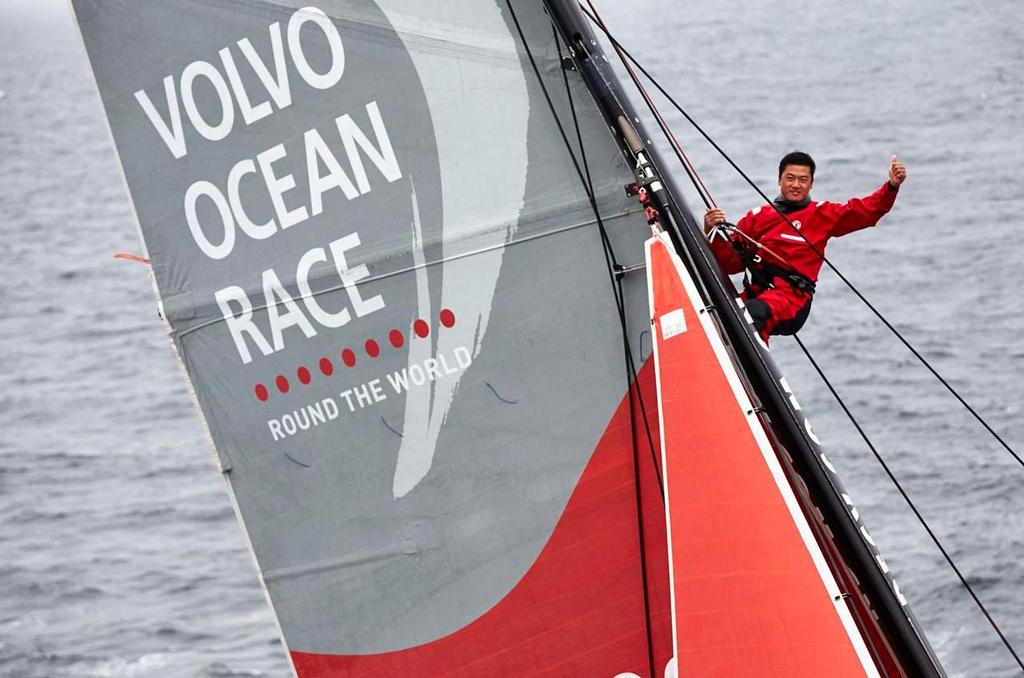 Hanging out onboard Dongfeng ©  Benoit Stichelbaut / Dongfeng Race Team