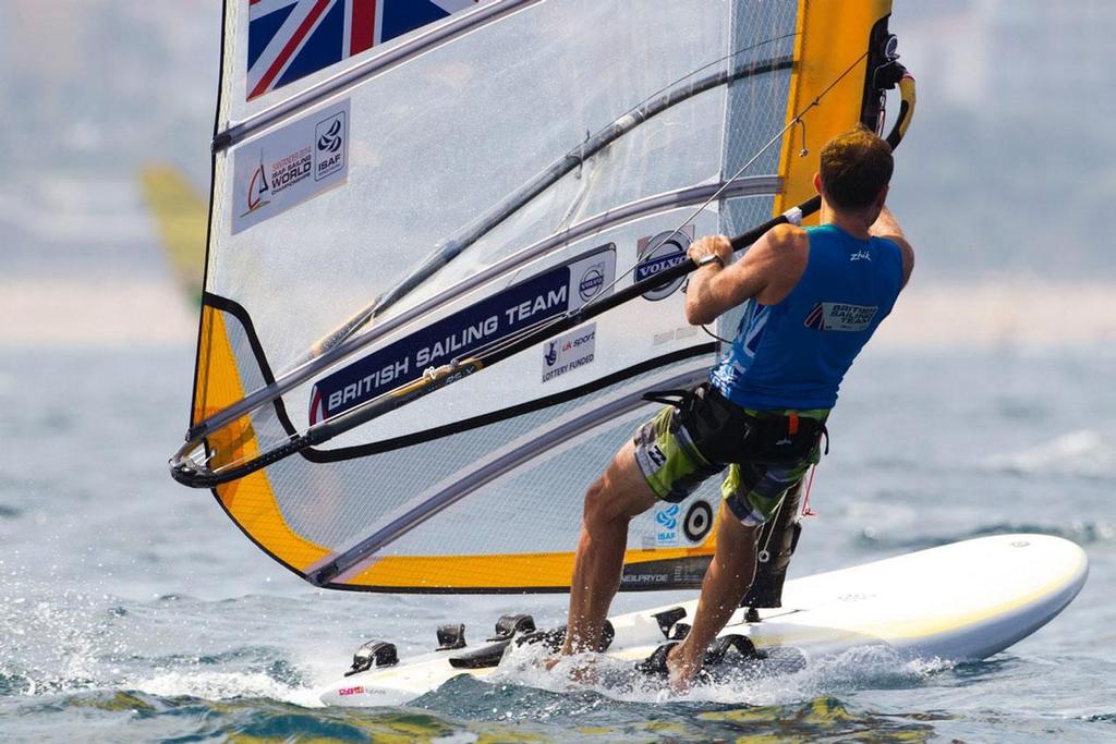 2014 ISAF Sailing World Championships, Santander - Nick Dempsey, RS:X Men © Richard Langdon/British Sailing Team