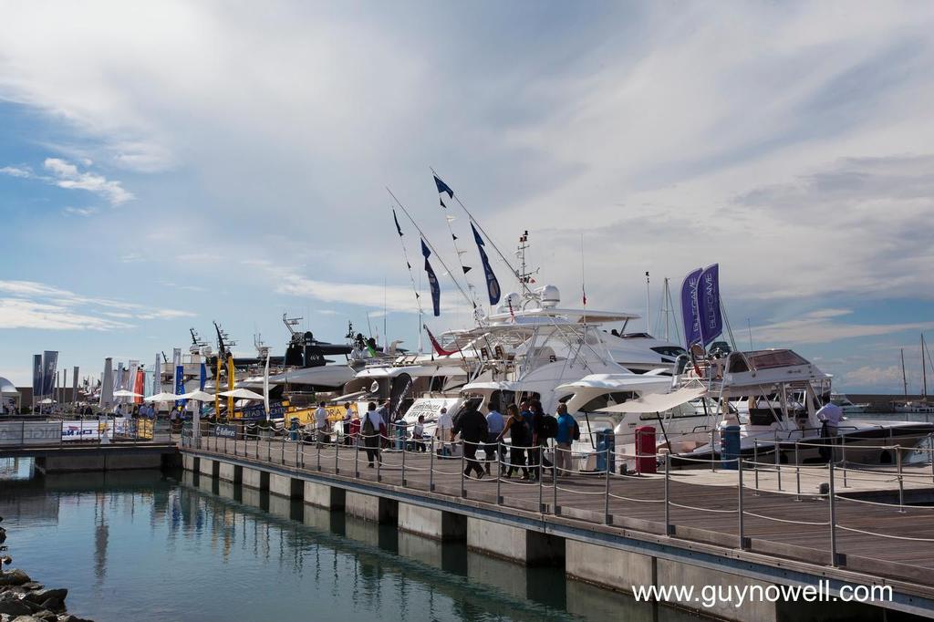 Superyacht section. Genoa International Boat Show 2014 - 54th Salone Nautico Internazionale © Guy Nowell http://www.guynowell.com