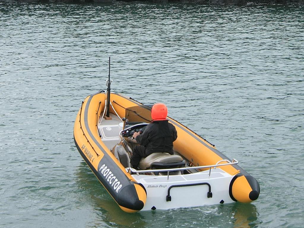 Protector ProJet combines the versatility of a jet-ski with the stability and robustness of an RIB workboat photo copyright Mike Rose taken at  and featuring the  class