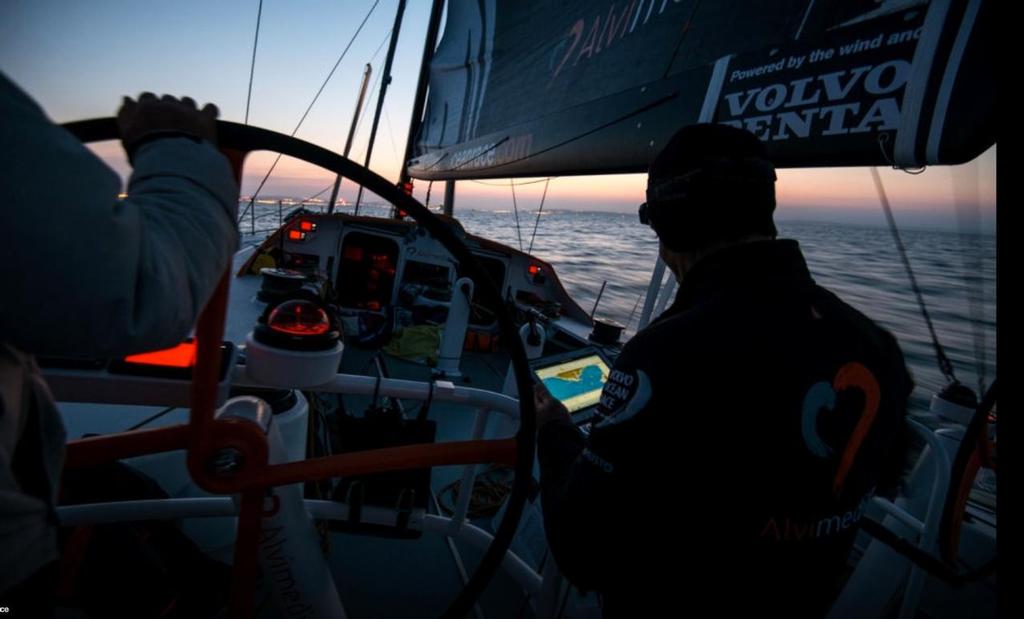 Team Alvimedica, Volvo Ocean Race 2014-15 photo copyright  Sam Greenfield / Volvo Ocean Race taken at  and featuring the  class