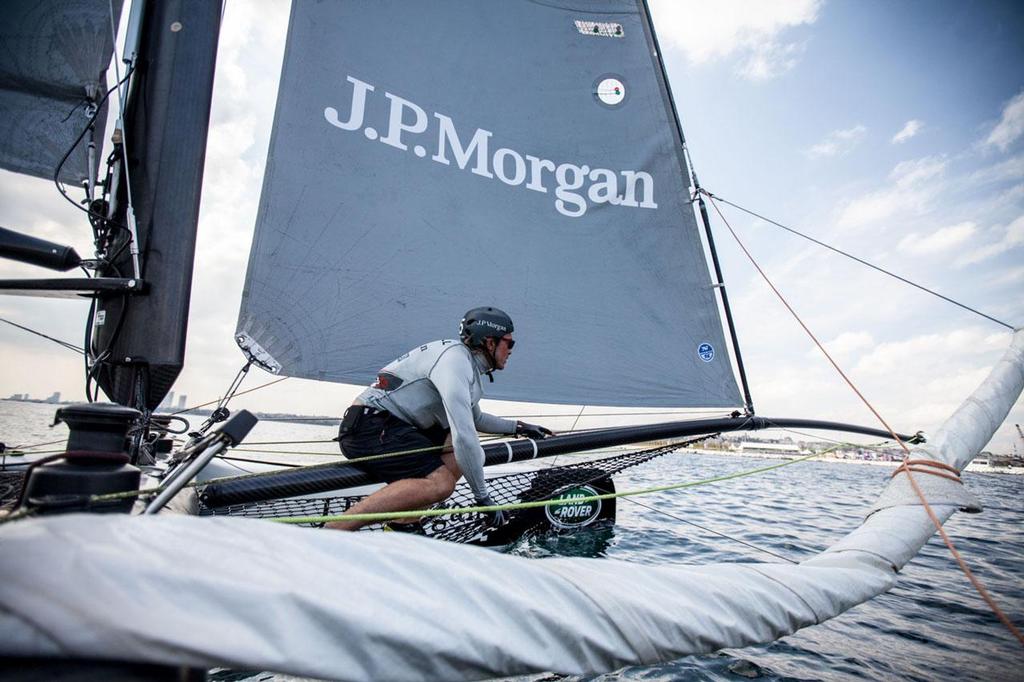 2014 Extreme Sailing Series, Act 6 - JP Morgan BAR photo copyright Harry Kenney-Herbert taken at  and featuring the  class
