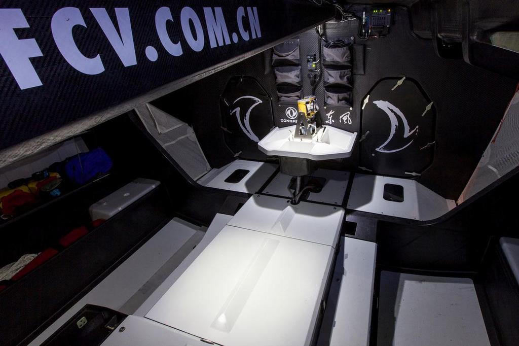 Details of the galley on board Volvo Ocean 65 Dongfeng - Volvo Ocean Race © Ian Roman / Volvo Ocean Race