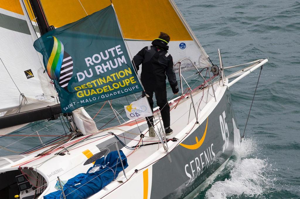 Jean Galfione (Serenis Consulting) - Classe 40 - Route du Rhum Destination Guadeloupe - 23/10/2014 photo copyright Alexis Courcoux taken at  and featuring the  class