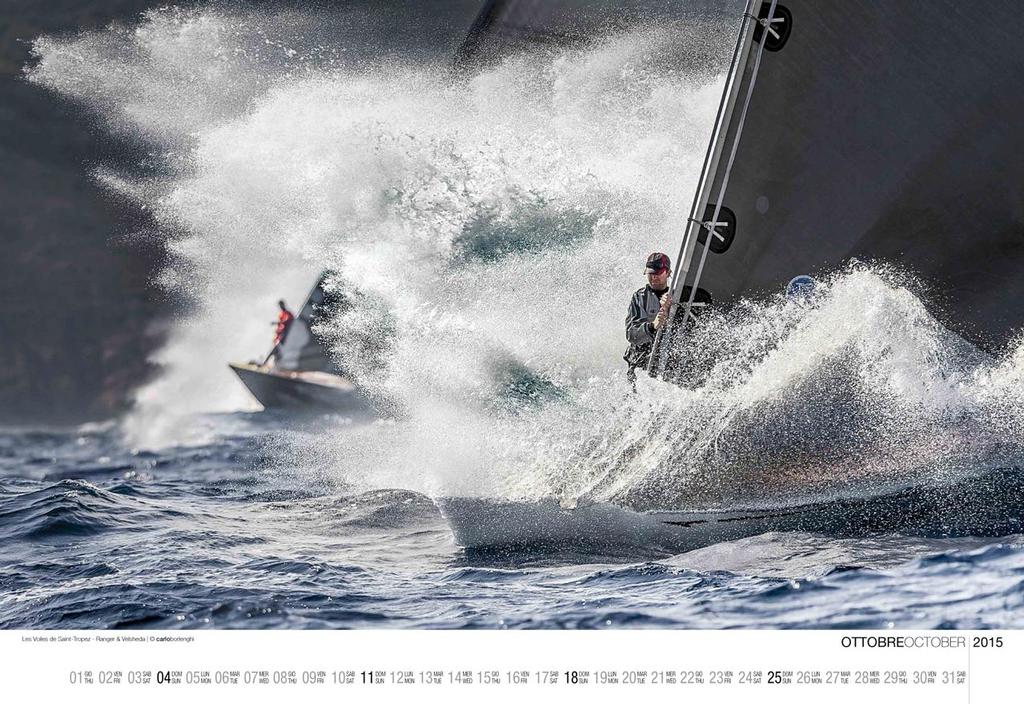 2015 Yachting Calendar - Les Voiles de St. Tropez - Ranger and Velsheda photo copyright Carlo Borlenghi http://www.carloborlenghi.com taken at  and featuring the  class